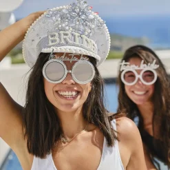 Zilveren Bril Bride To Be Parels