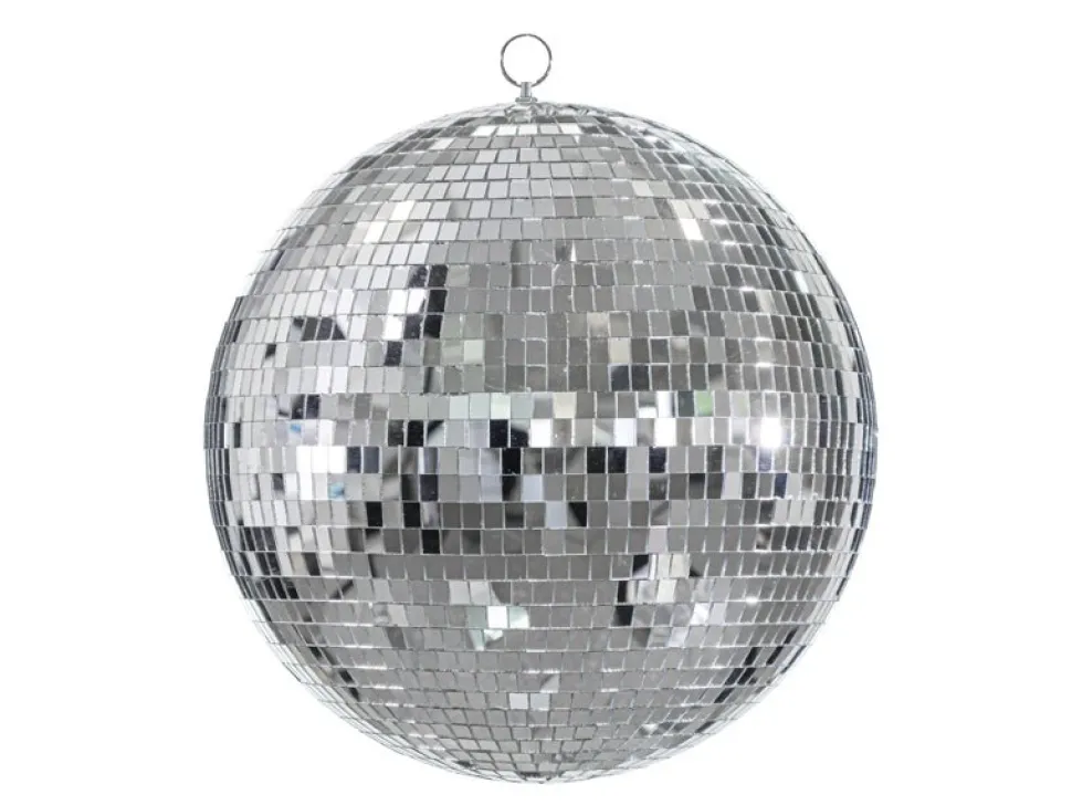 Zilveren Discobal 40cm