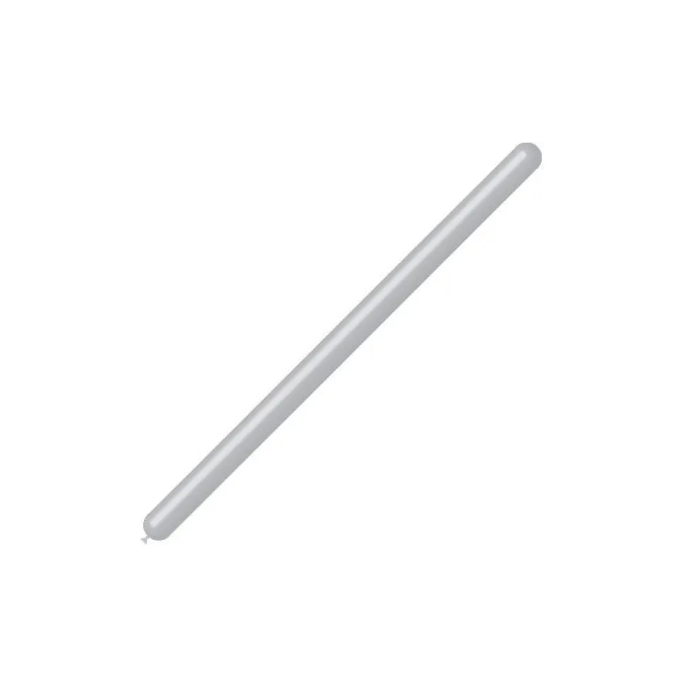 Zilveren Modelleerballonnen 5cm 150cm 50st