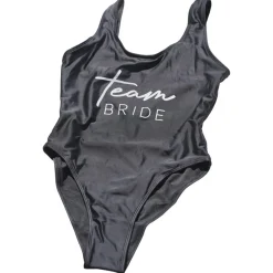 Zwarte Badpak Team Bride Maat S