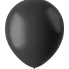 Zwarte Ballonnen Midnight Black 33cm 50st