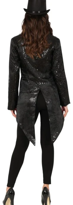 Zwarte Blazer Dames Pailletten