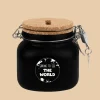 Zwarte Spaarpot Saving To See The World 12,5cm