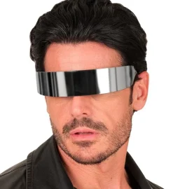 Zwarte Zonnebril Spiegelglas
