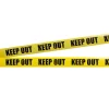 Zwart Gele Afzetlint Keep Out 6m