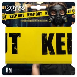 Zwart Gele Afzetlint Keep Out 6m