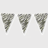Zwart Witte Slinger Zebra Print 10m