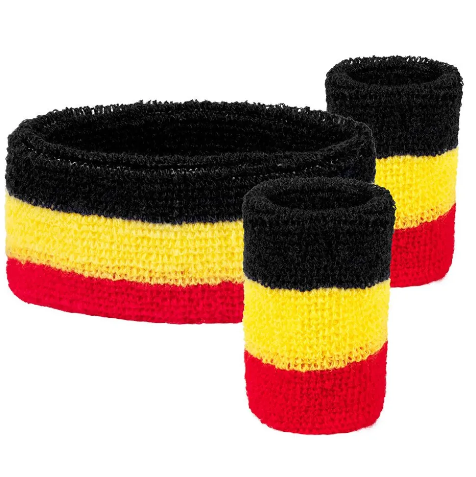 Zweetbandjes Belgie 3st